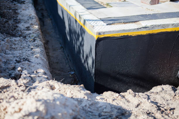Professional Foundation Crack Repair technician working in Kingston, NJ